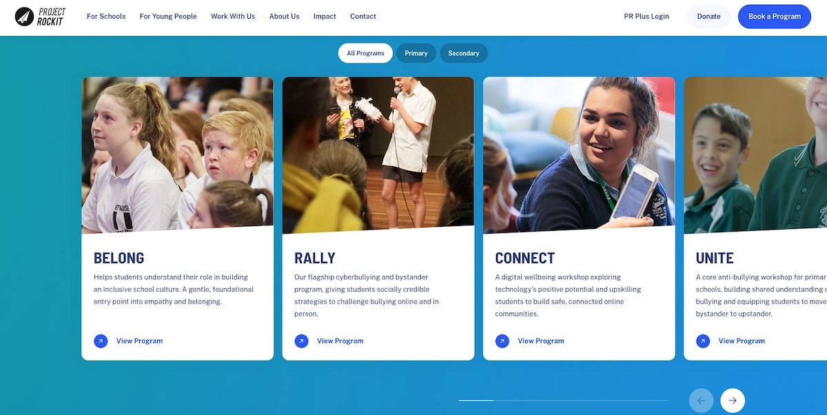PROJECT ROCKIT launches new website via Spicy Web