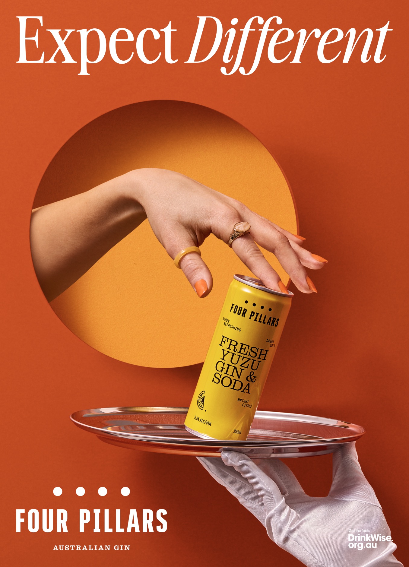 Four Pillars Gin launches new masterbrand platform ‘Expect Different’ via Weave