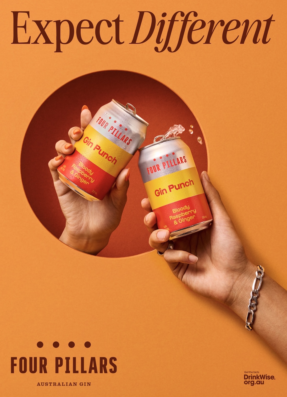 Four Pillars Gin launches new masterbrand platform ‘Expect Different’ via Weave