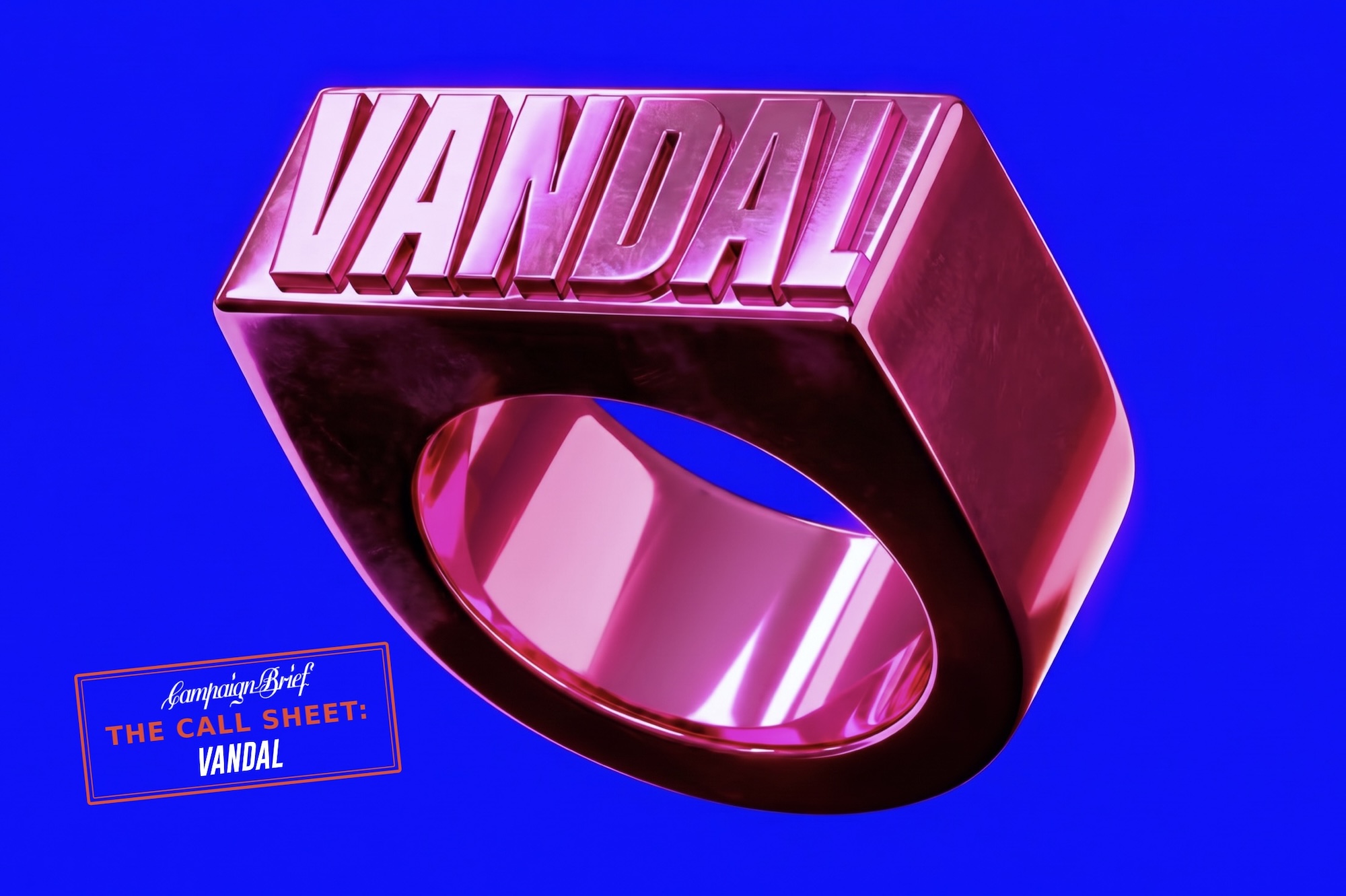 The Call Sheet ~ VANDAL on why the best briefs leave room to experiment