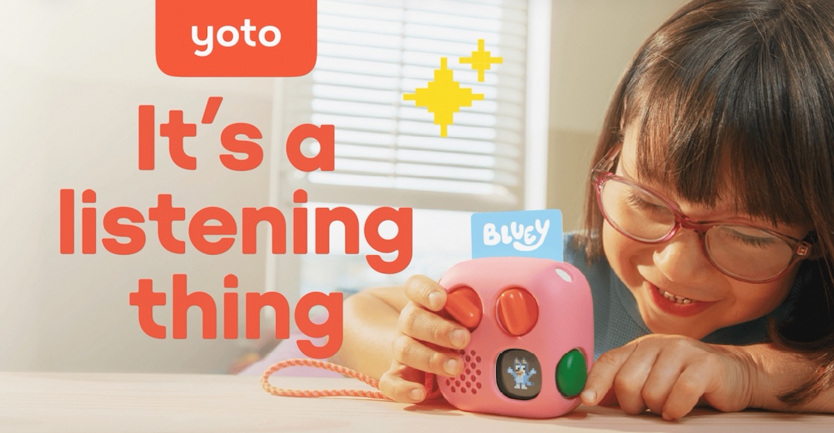 Yoto launches new global creative brand platform ‘It’s a listening thing’ via Akcelo
